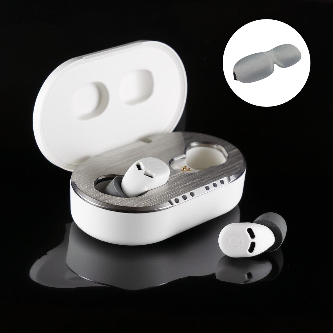 Écouteurs de sommeil QuietOn 3.1 + masque de sommeil