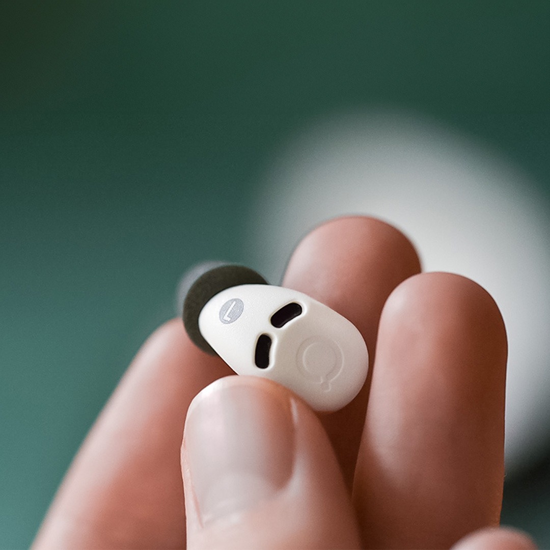 QuietOn - The smallest noise cancelling earbuds